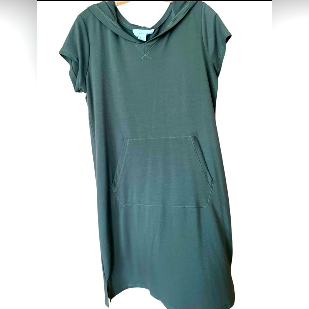Workshop brand sweatshirt dress with hood women’s medium
